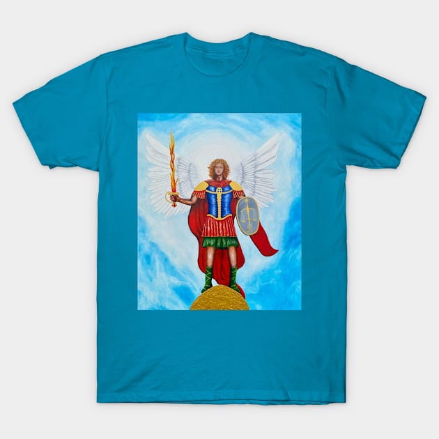 Archangel Michael T-Shirt by wernerszendi